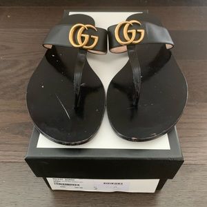 GUCCI THONG SANDAL SIZE 40 1/2